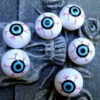 Schwimmende Kunststoff Augäpfel 1 Schwimmende Kunststoff Augäpfel -Halloween Lieferungen 3119 12189 pongball augen halloween dekoration fasching ausstattung theaterbedarf buehnenbau totenschaedel girlanden hor gr