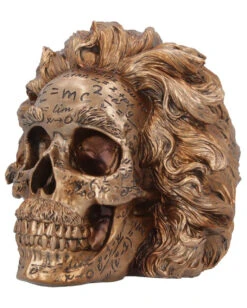 Albert Einstein Totenschädel 21cm -Halloween Lieferungen albert einstein totenkopf albert einstein totenschaedel albert einstein skull 54562 03