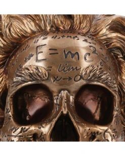 Albert Einstein Totenschädel 21cm -Halloween Lieferungen albert einstein totenkopf albert einstein totenschaedel albert einstein skull 54562 05