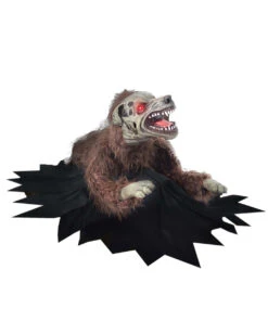 Lauernder Zombie Hund Animatronic 5 Lauernder Zombie Hund Animatronic -Halloween Lieferungen attackierender zombie hund animatronic mit licht und sound geisterbahn halloween animatronics lunging zombie dog 39024 2