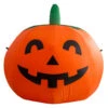 Aufblasbarer Kürbis Mit Licht & Ventilator 120cm -Halloween Lieferungen aufblasbarer kuerbis mit ventilator und licht inflatable pumpkin with vent and light halloween deko 53154 01