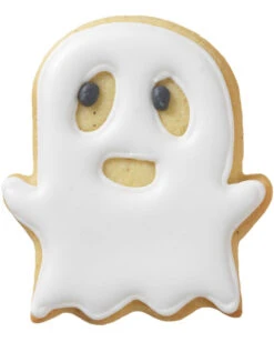 Plätzchenform Geist 7cm -Halloween Lieferungen austechform halloween suesser geist plaetzchenform mit halloween motiv weihnachtsplaetzchen form fuer geister fans 28567 3