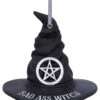 Bad Ass Witch Hängedeko Ornament 9cm 2 Bad Ass Witch Hängedeko Ornament 9cm -Halloween Lieferungen bad ass witch haenge ornament bad ass witch hanging ornament hexendeko 53382 01