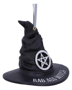 Bad Ass Witch Hängedeko Ornament 9cm -Halloween Lieferungen bad ass witch haenge ornament bad ass witch hanging ornament hexendeko 53382 04