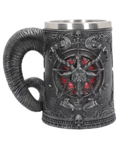 Baphomet Bierseidel -Halloween Lieferungen baphomet bierkrug baphomet bierstein baphomet tankard 39217 03