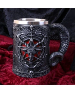 Baphomet Bierseidel -Halloween Lieferungen baphomet bierkrug baphomet bierstein baphomet tankard 39217 05
