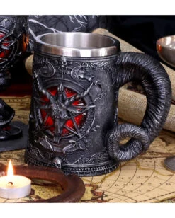 Baphomet Bierseidel -Halloween Lieferungen baphomet bierkrug baphomet bierstein baphomet tankard 39217 06