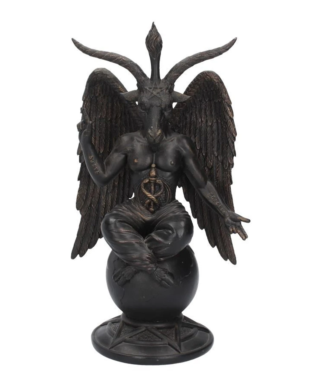 Baphomet Antik Figur Mit Ornamente 3 Baphomet Antik Figur Mit Ornamente