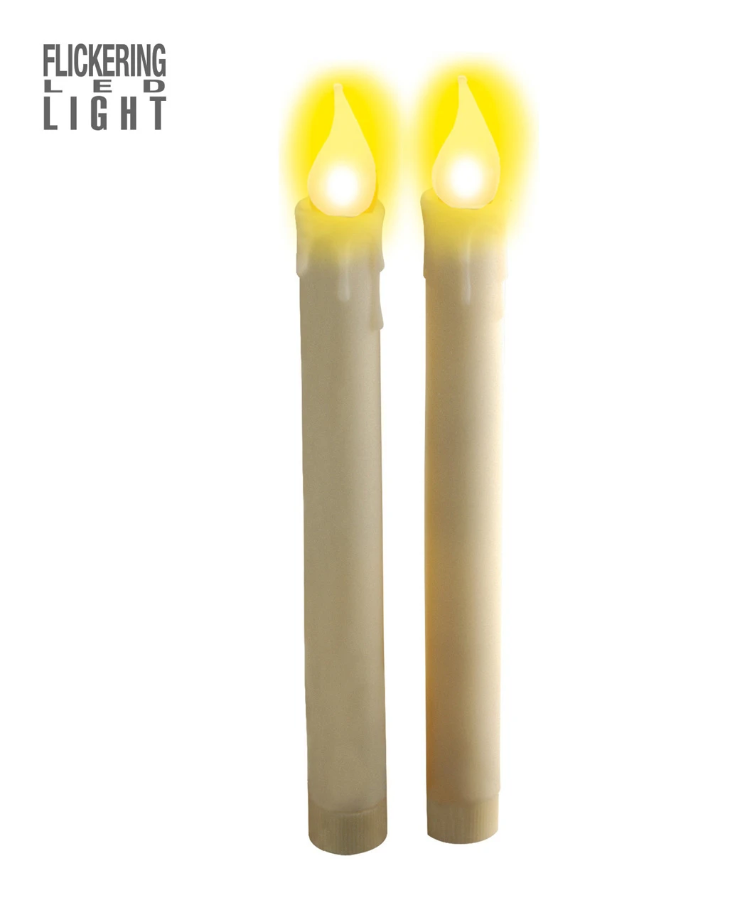 LED Tropfkerzen Set Beige 3 LED Tropfkerzen Set Beige