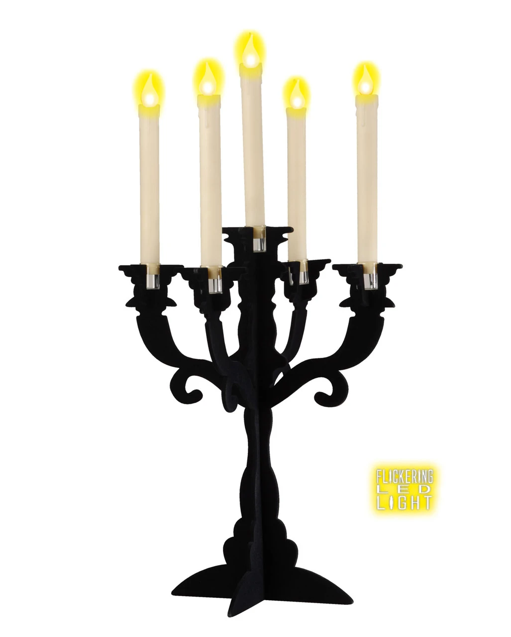 LED Tropfkerzen Set Beige 4 LED Tropfkerzen Set Beige – Bild 2