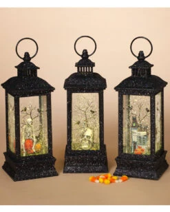 Leuchtende Halloween Wasserkugel Laterne 28cm -Halloween Lieferungen beleuchtete halloween wasserkugel laterne 28cm lighted spinning water globe halloween lantern halloween deko 54182 3