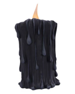 Schwarze Magie LED Kerze 19cm 10 Schwarze Magie LED Kerze 19cm -Halloween Lieferungen black magic led kerze black magic led candle halloween deko gothic deko 54011 03