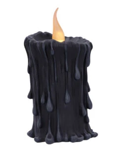 Schwarze Magie LED Kerze 19cm 11 Schwarze Magie LED Kerze 19cm -Halloween Lieferungen black magic led kerze black magic led candle halloween deko gothic deko 54011 04