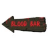 Blood Bar Halloween Wandschild