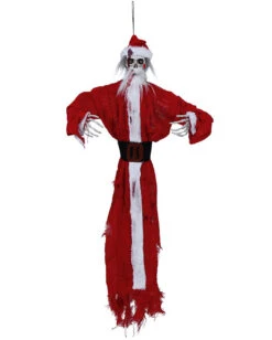 Blutiger Skelett Nikolaus Mit Bewegung 90cm