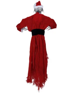 Blutiger Skelett Nikolaus Mit Bewegung 90cm -Halloween Lieferungen blutiger skelett weihnachtsmann mit bewegung bloody skeleton santa claus with movement halloween deko 53371 3