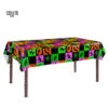 Farbige Halloween Tischdecke -Halloween Lieferungen bunte halloween tischdecke colorfull halloween table cloth halloween deko 51732 01