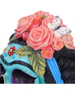 Calavera De Azucar Totenschädel 19cm 14 Calavera De Azucar Totenschädel 19cm -Halloween Lieferungen calavera de azucar totenkopf calavera de azucar skull dia de los muertos figur 54563 05