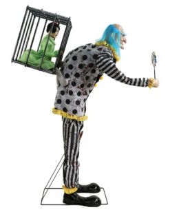 Happy Candy Clown Halloween Animatronic -Halloween Lieferungen creepy candy clown halloween animatronic geisterbahnfiguren und animatronics halloween deko mr happy candy clown animatronic 39614 3