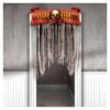 Horror Zirkus Türvorhang 1 Horror Zirkus Türvorhang -Halloween Lieferungen creepy carneval tuervorhang halloween tuer dekoration mit clown motiv 24600