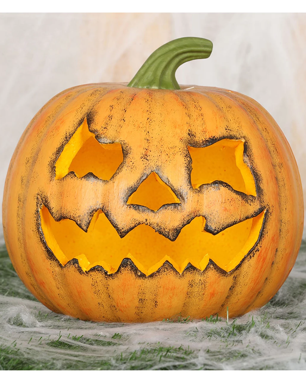 Kürbis Dekoartikel 20cm 3 Kürbis Dekoartikel 20cm