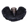 Edgars Raben Schmuckstück Teller -Halloween Lieferungen edgars raben schmuckstueck schale edgars raven trinket holder gothic deko 39510 01