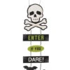 Enter If You Dare Halloween Hängeschild 30cm 2 Enter If You Dare Halloween Hängeschild 30cm -Halloween Lieferungen enter if you dare halloween schild enter if you dare chain sign halloween deko 53143 01
