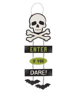 Enter If You Dare Halloween Hängeschild 30cm
