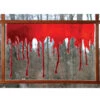 Halloween Fensterblut -Halloween Lieferungen fensterblut drips of blood halloween dekoration fuer spiegel und fenster bloody window decor 12645