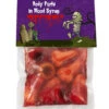 Körperteile Aus Fruchtgummi & Blutsauce -Halloween Lieferungen fruchtgummi koerperteile in blutsauce fruit gum bodyparts in blood syrup halloween suessware 51824 01