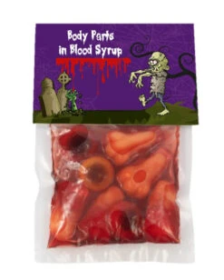 Körperteile Aus Fruchtgummi & Blutsauce