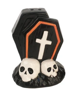 Halloween Grabsteine Salz & Pfefferstreuer 6 Halloween Grabsteine Salz & Pfefferstreuer -Halloween Lieferungen geisterfriedhof salz und pfefferstreuer halloween geschenke spooky halloween homeware und wohnungsdeko ghost salt and pepper set 54644 3