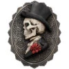 Gothic Skelett Gentleman Day Of The Dead Wand- & Standbild -Halloween Lieferungen gothic skelett gentleman day of the dead wandbild gothic skeleton gentleman wall plaque gothic deko 39302