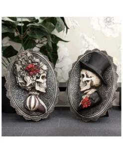 Gothic Skelett Gentleman Day Of The Dead Wand- & Standbild 13 Gothic Skelett Gentleman Day Of The Dead Wand- & Standbild -Halloween Lieferungen gothic skelett gentleman day of the dead wandbild gothic skeleton gentleman wall plaque gothic deko 39302 6