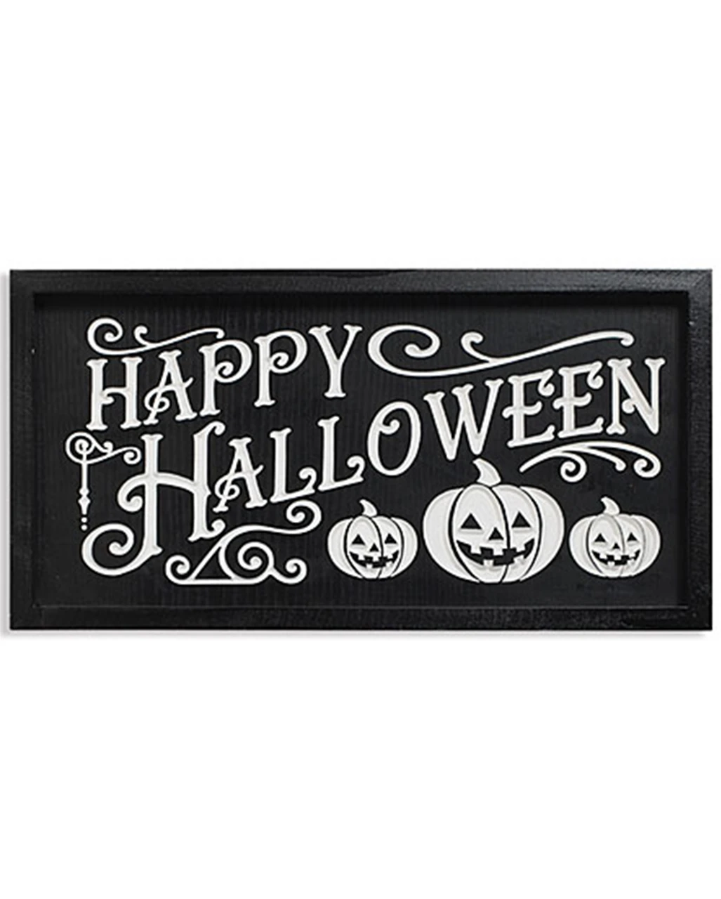 „Happy Halloween“ Wandbild Mit Gravur 41cm 3 „Happy Halloween“ Wandbild Mit Gravur 41cm