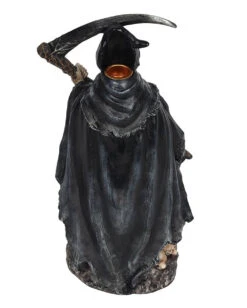 Sensenmann Backflow Räucherkegel Halter Mit LED -Halloween Lieferungen grim reaper backflow raeucherkegel halter mit licht grim reaper backflow incense burner with light 50660 03