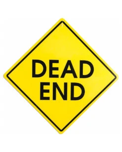 Grim Reaper Only Hinweisschild