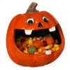 Süßigkeiten Schale Lachender Halloween Kürbis 1 Süßigkeiten Schale Lachender Halloween Kürbis -Halloween Lieferungen grinsender halloween kuerbis suessigkeiten schale laughing halloween pumpkin candy bowl trick or treat schuessel 54649