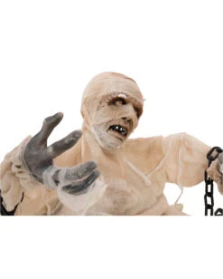 Mumie Halloween Animatronic 40cm 11 Mumie Halloween Animatronic 40cm -Halloween Lieferungen groundbreaker mumie animatronic 40cm halbierte mumie halloween dekofigur animated mummy 36298 05
