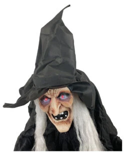 Halloween Figur Hexe Agatha 180cm 6 Halloween Figur Hexe Agatha 180cm -Halloween Lieferungen halloween animatronic hexe agatha 180cm halloween und horror deko und animierte props halloween props 52978 2