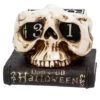 Totenkopf Halloween Countdown Zähler -Halloween Lieferungen halloween countdown zaehler totenkopf halloween countdown counter skull totenschaedel deko 52551