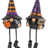 Kantenhocker Halloween Deko Zwerg 11cm -Halloween Lieferungen halloween deko zwerg kantenhocker 11cm halloween gnome shelf sitter suesse halloween dekoration 54243