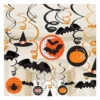 Halloween Deko Mit Motiv 30-tlg. -Halloween Lieferungen halloween dekospiralen halloween swirls decoration 28467