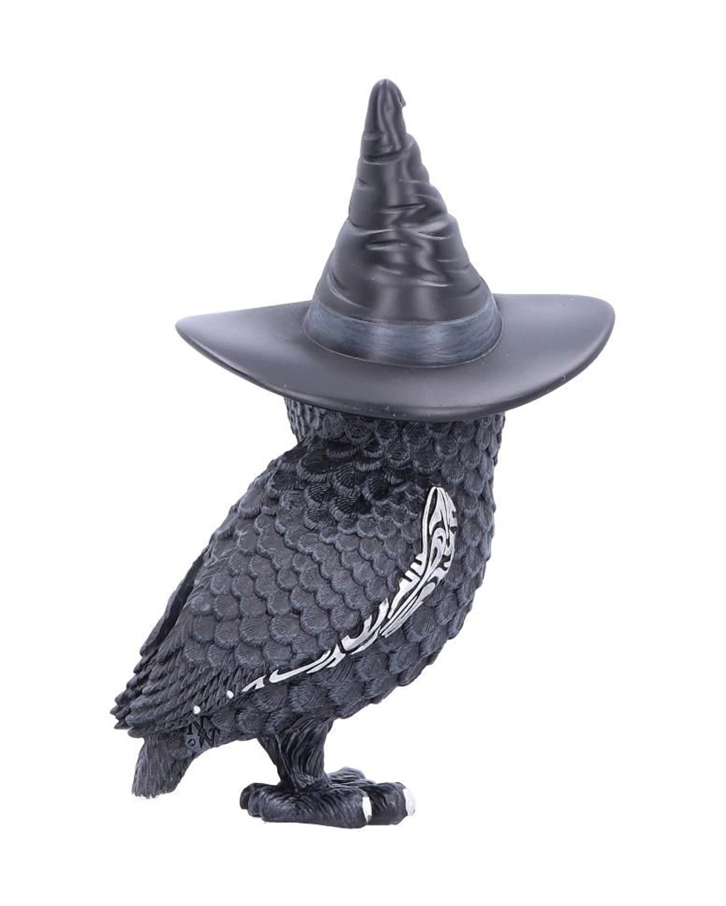 Walpurgisnacht Eule Mit Hexenhut 13,5cm 4 Walpurgisnacht Eule Mit Hexenhut 13,5cm – Bild 2