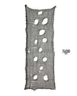 Halloween Lumpenstoff Schwarz -Halloween Lieferungen halloween fetzenstoff schwarz halloween lumpenstoff halloween deko halloween cheesecloth black 38679 04