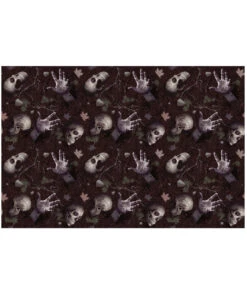 Tischdecke Halloween Friedhof -Halloween Lieferungen halloween friedhof tischdecke halloween graveyard tablecloth totenkopf tischdecke leichenteile halloween deko 53181 2