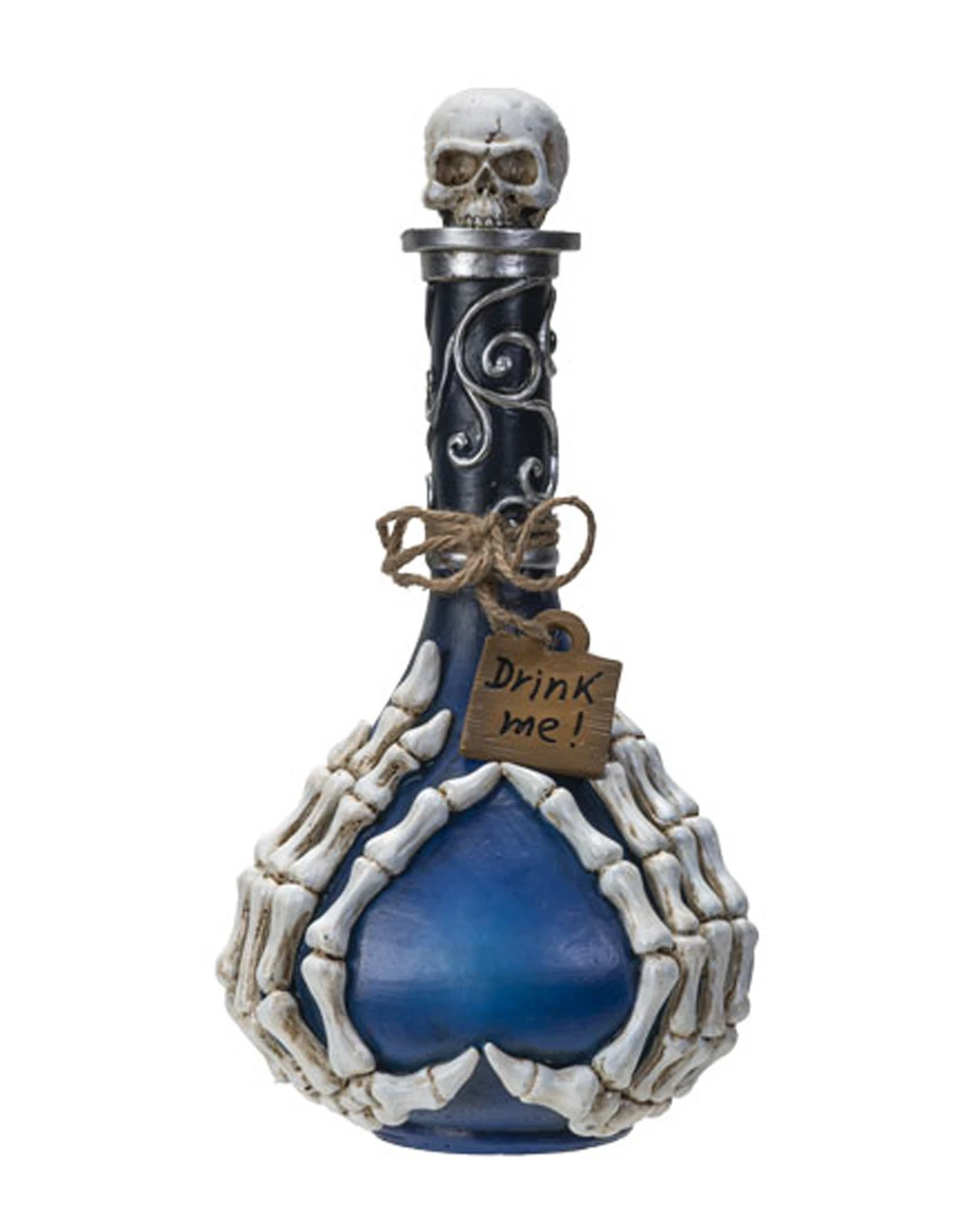 Skelett Giftflasche Mit Totenkopf 4 Skelett Giftflasche Mit Totenkopf – Bild 2