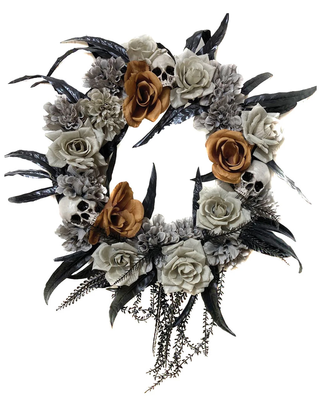 Gothic Halloween Türkranz 40cm 3 Gothic Halloween Türkranz 40cm