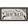 "Something Wicked This Way Comes" Halloween Wandbild 40cm 2 "Something Wicked This Way Comes" Halloween Wandbild 40cm -Halloween Lieferungen halloween holzschild something wicked this way comes 40cm wood engraved wall sign something wicked this way comes 54285