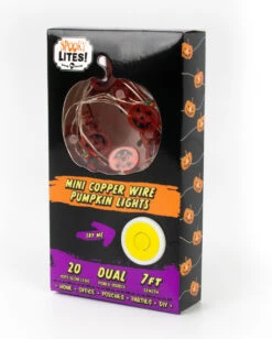 Mini Kürbis Lichterkette Als Halloween Deko -Halloween Lieferungen halloween mini kuerbis lichterkette halloween mini pumpkin string lights halloween decoration 53815 03